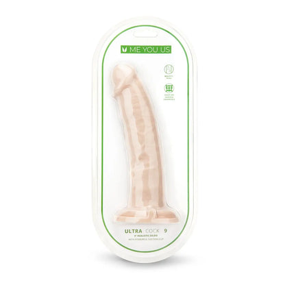 Product packaging of 'ME YOU US' ultra cock on a white background