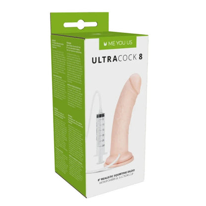 Box packaging of UltraCock 8 product on a white background