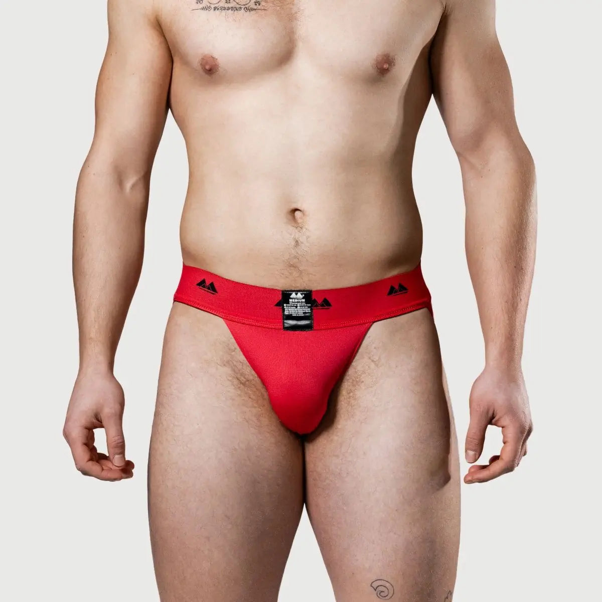 Meyer Marketing Limited Anniversary Edition Jockstrap Reversible Red-Black Small - XX Large
