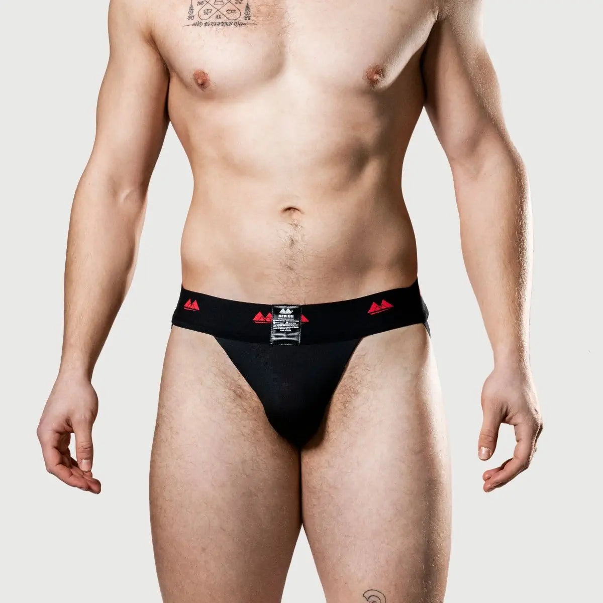 Meyer Marketing Limited Anniversary Edition Jockstrap Reversible Red-Black Small - XX Large
