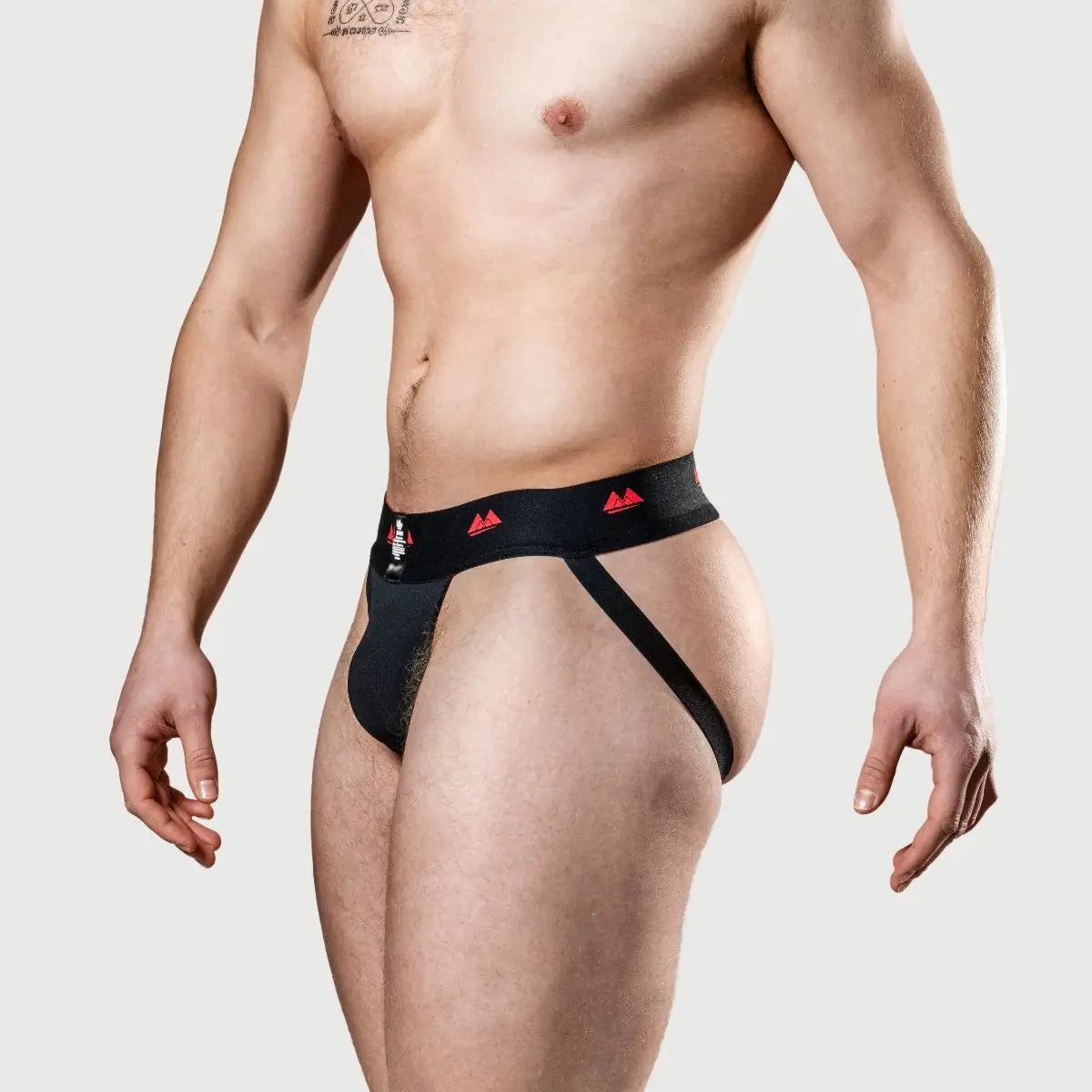 Meyer Marketing Limited Anniversary Edition Jockstrap Reversible Red-Black Small - XX Large