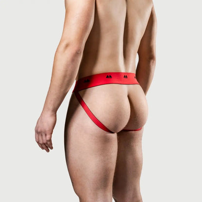 Meyer Marketing Limited Anniversary Edition Jockstrap Reversible Red-Black Small - XX Large