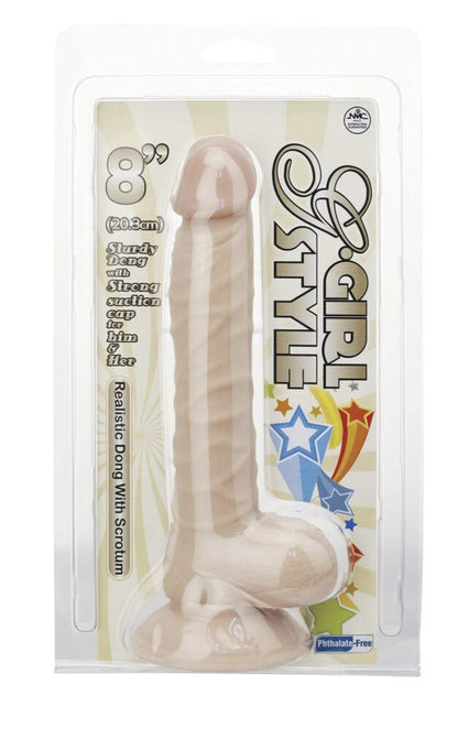 Sexual product packaging with brand logo on a white background