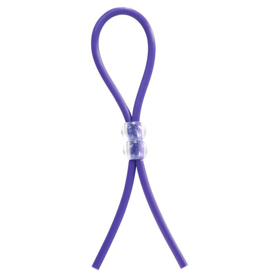 Nanma The Tight Spot 100% Silicone Cock Ring Purple Adjustable Beads Better Sex