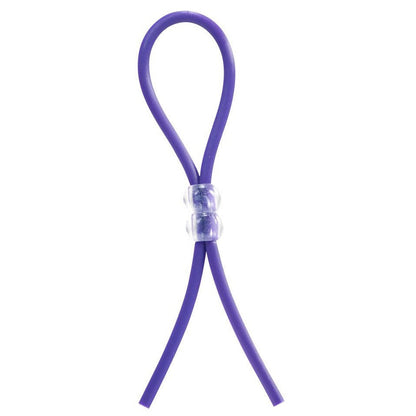 Nanma The Tight Spot 100% Silicone Cock Ring Purple Adjustable Beads Better Sex