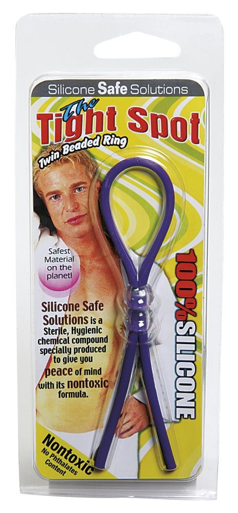 Silicone safe solutions product packaging with a man and product image on a white background