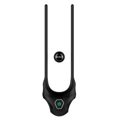 Nexus Forge Adjustable Lasso Vibrating Cock Ring Vibe Ball Silicone Massager USB