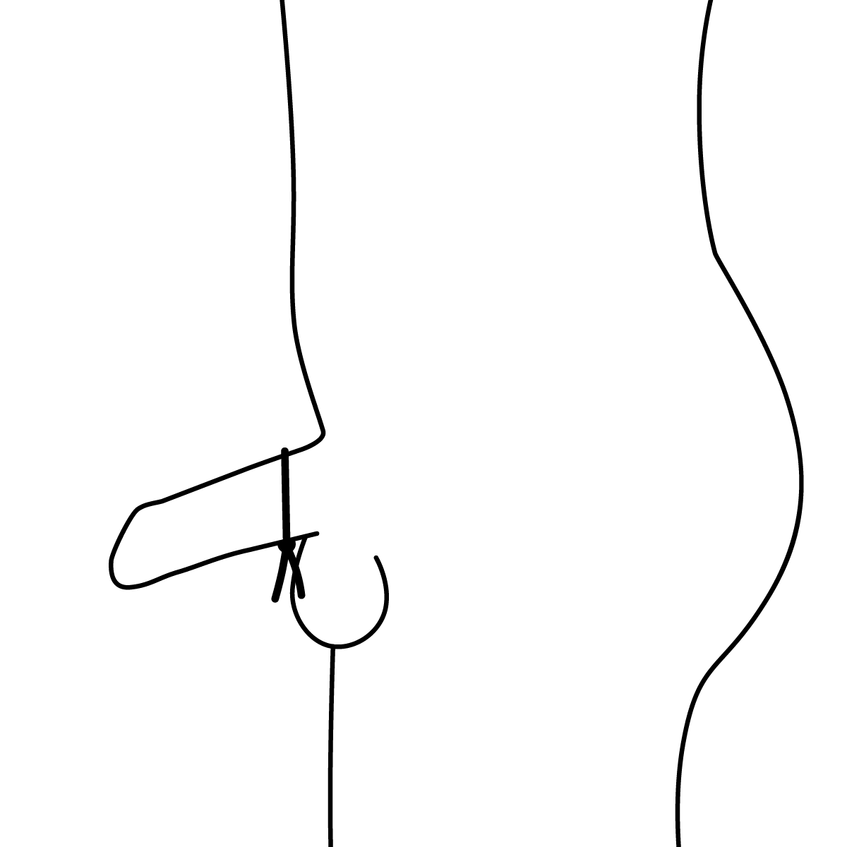 Nexus Forge Single Adjustable Lasso Silicone Cock And Ball Ring Penis Testicle