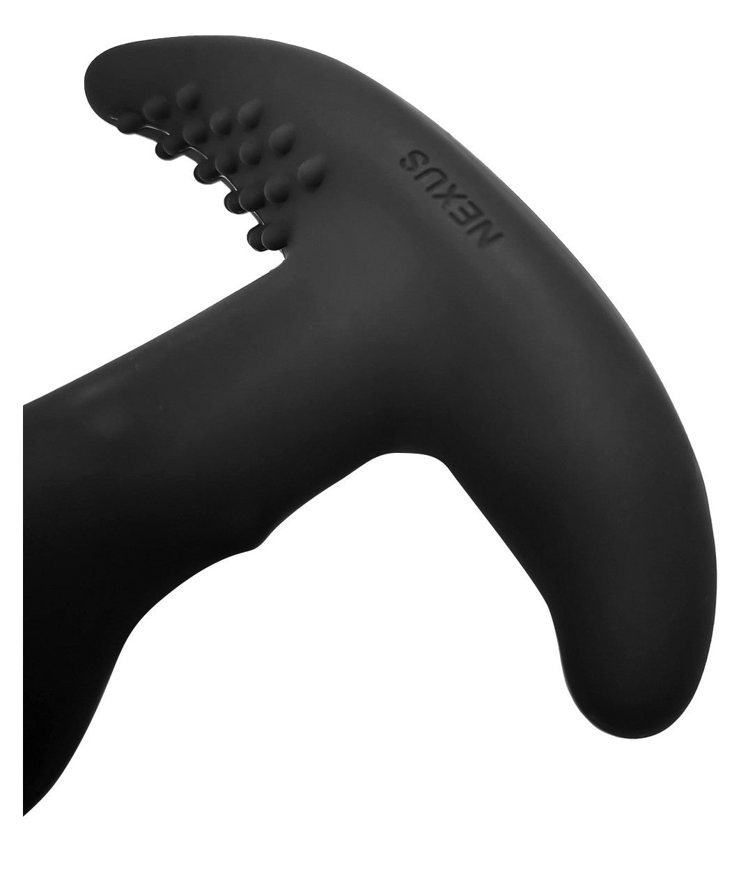 Black massager with 'Nexus' branding on a white background