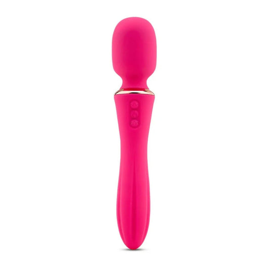 Nu Sensuelle Mika Nubii Mini Wand Vibrator 12 Multispeed Warming Waterproof USB