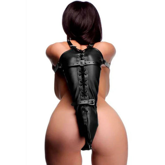 Ouch! Xtreme Laceup Full Sleeve Arm Binder Bondage Restraint Roleplay Fetish Kit