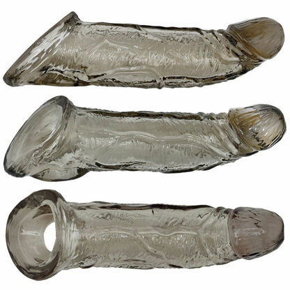 Penis Extender Sleeve on a white background