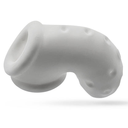 Oxballs AIRLOCK AirLite Vented Chastity Cage White Cock Sleeve Orgasm Denial