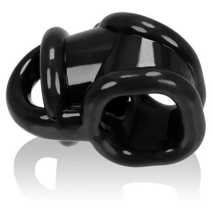 Oxballs Ballsling Ball-Split-Sling Cock Ring Testicle Stretcher Bondage Black