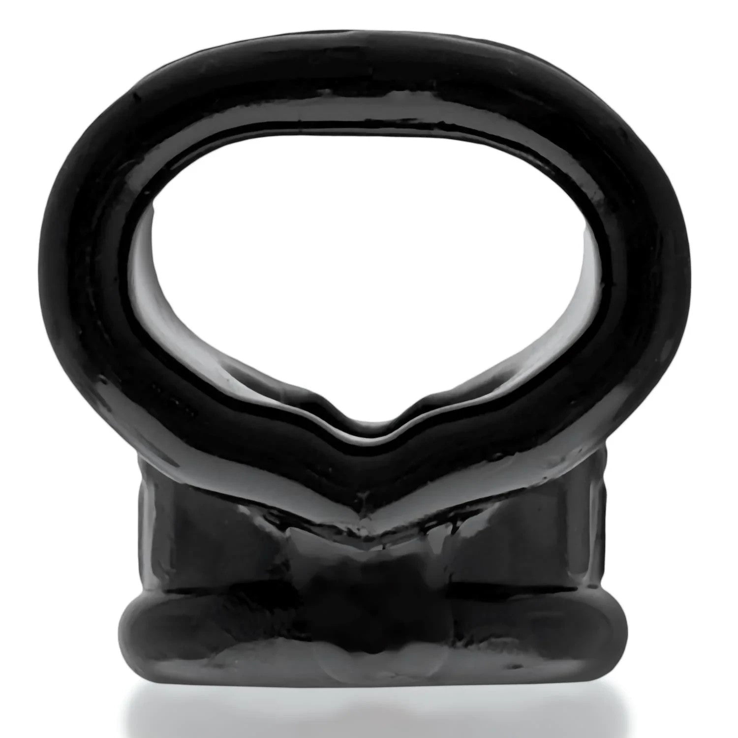 Oxballs Cocksling Fit Black Cock Penis Ring Ball Testicle Stretcher Bondage BDSM