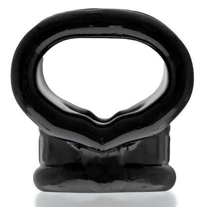 Oxballs Cocksling Fit Black Cock Penis Ring Ball Testicle Stretcher Bondage BDSM