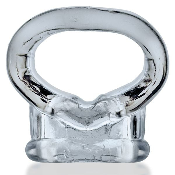 Oxballs Cocksling Fit Clear Cock Penis Ring Ball Testicle Stretcher Bondage BDSM
