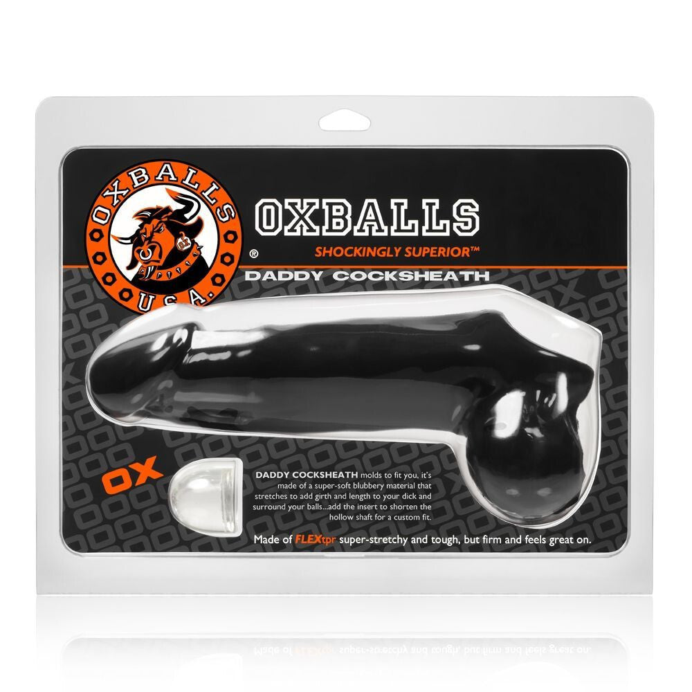 OxBalls Daddy Cocksheath packaging on a white background