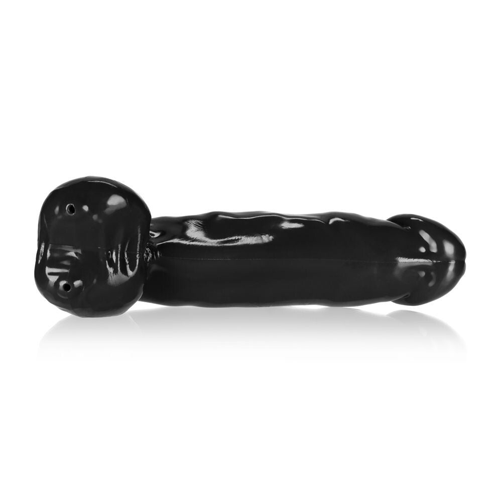 Oxballs Daddy Cocksheath Black Penis Extender Hollow Sleeve Cock Ring Extension