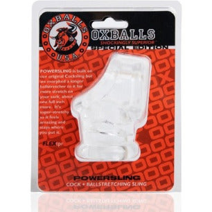 OxBalls Powersling packaging with red and black design