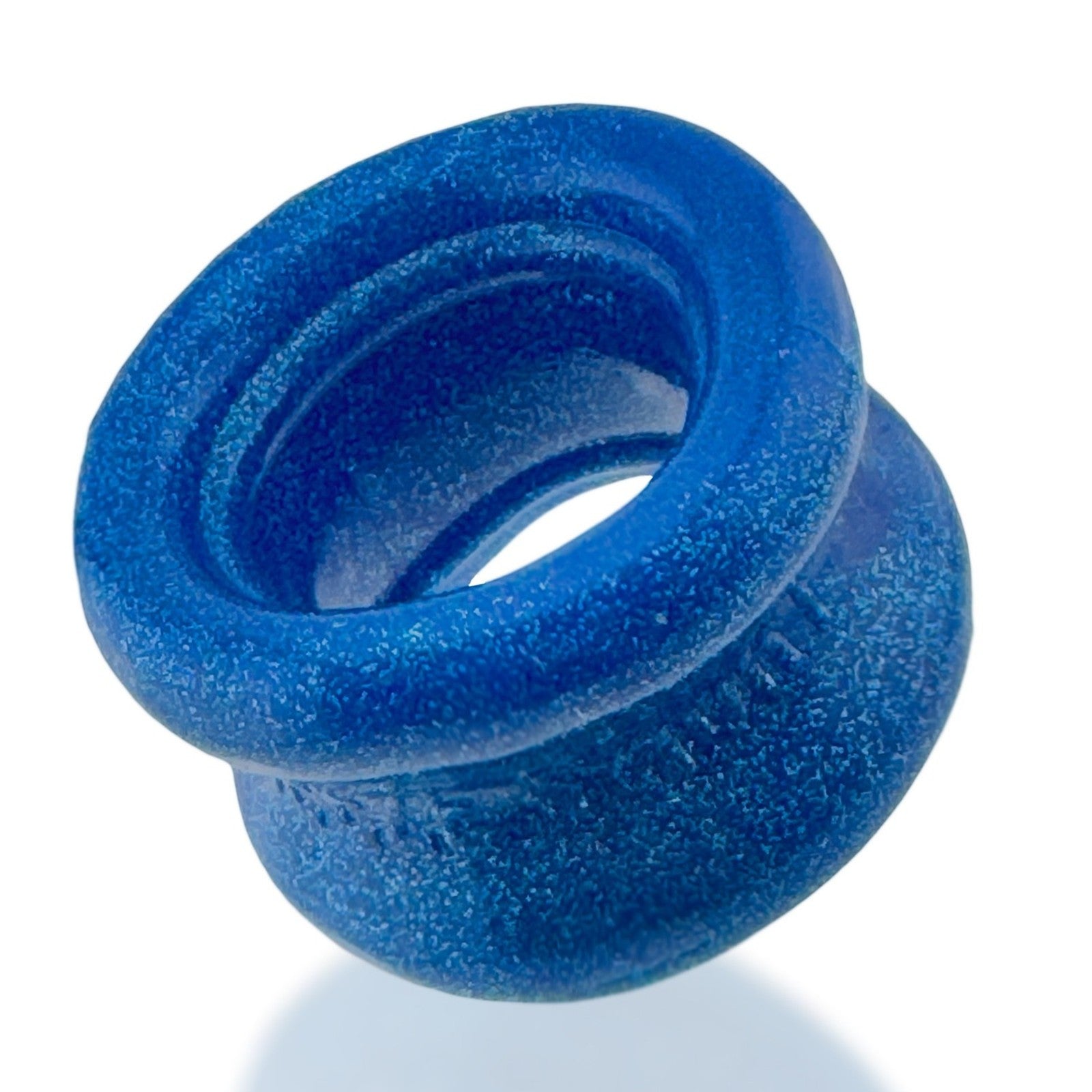 Oxballs Squeeze Short Ballstretcher Cock Ring Testicle Stretcher Bondage BDSM Blue Fire