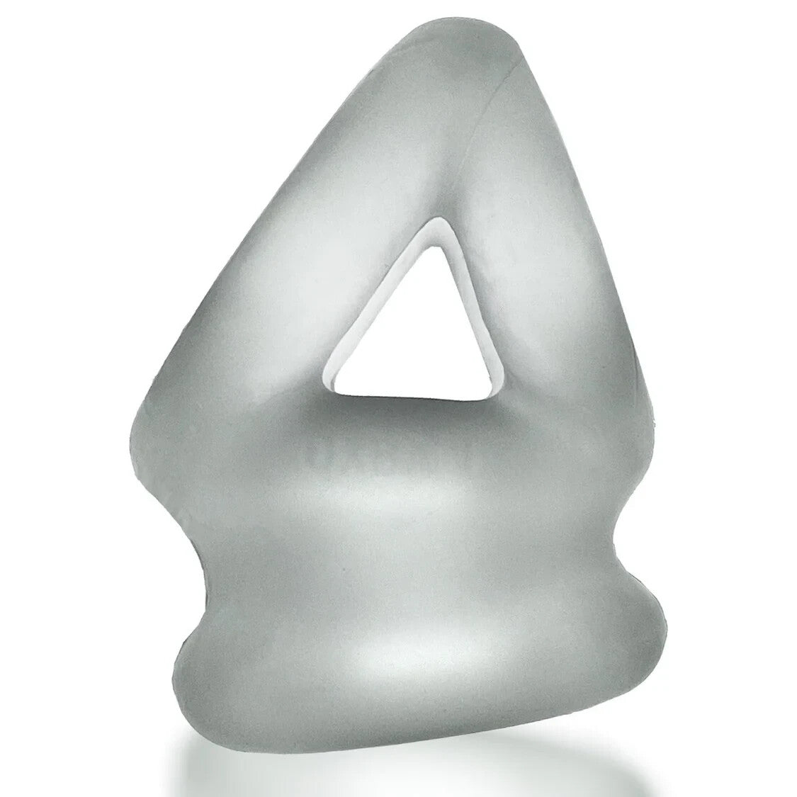 Oxballs Tri-Squeeze 3 Ring Ballstretcher Silicone Cocksling Penis Cock Ring Clear