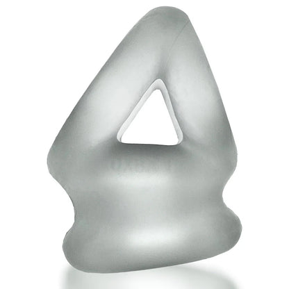 Oxballs Tri-Squeeze 3 Ring Ballstretcher Silicone Cocksling Penis Cock Ring Clear