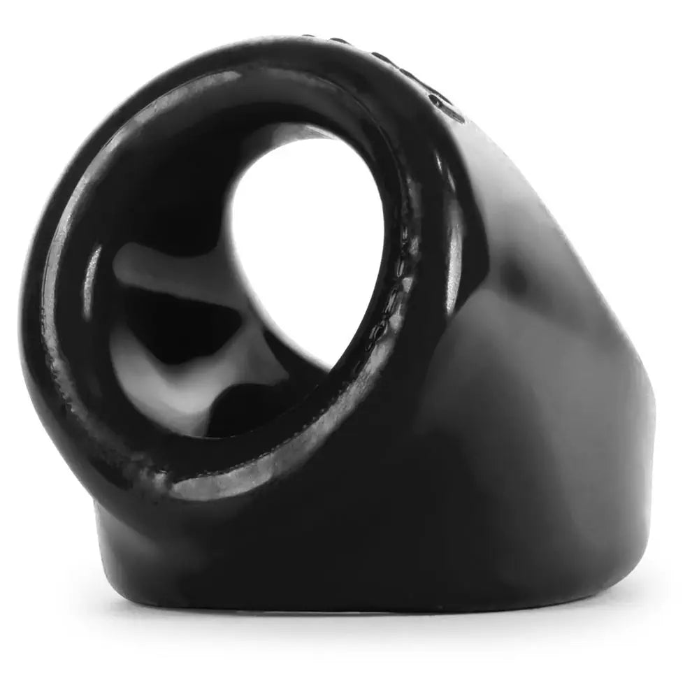 Oxballs Unit X Cocksling Black Penis Cock Ring Ball Testicle Stretcher Bondage on a white background