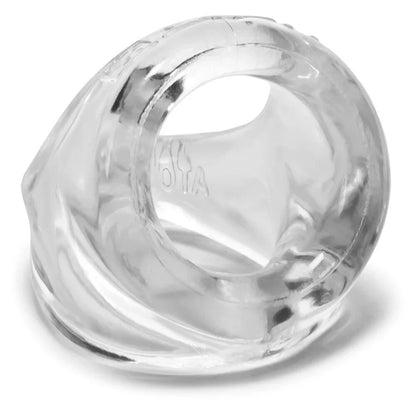 Oxballs Unit X Cocksling Clear Penis Cock Ring Ball Testicle Stretcher Bondage