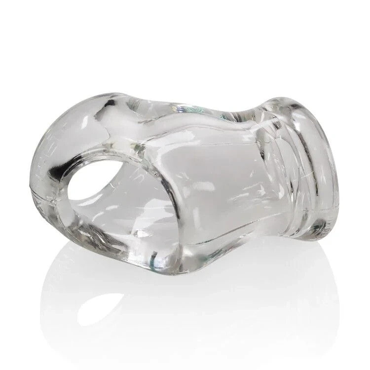 Oxballs Unit X Stretch Cocksling Clear Cock Ring Ball Testicle Stretcher Bondage