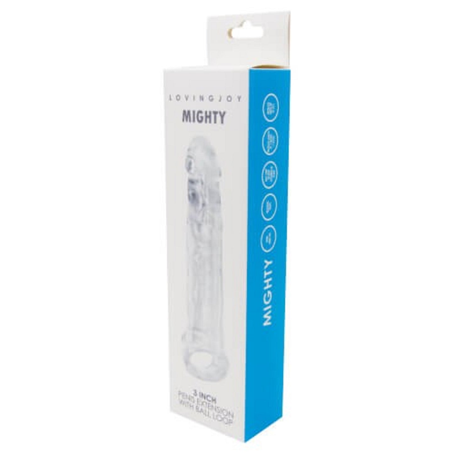 Loving Joy Mighty product packaging on a white background