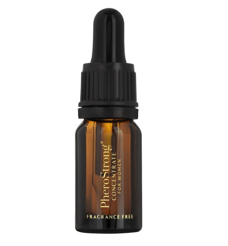 Brown glass bottle with black cap on a white background