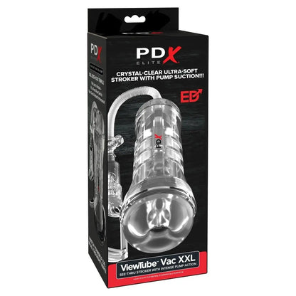 PDX Elite ViewTube Vac XXL packaging on a white background