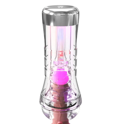PDX Elite ViewTube XXL See Thru EZ Grip LED Stroker Male Masturbator Pleasure Empire PDX Elite ViewTube XXL See Thru EZ Grip LED Stroker Male Masturbator Pleasure Empire
