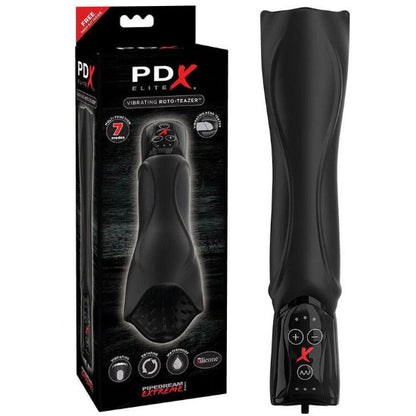 PDX Elite X vibrating roto teazer with packaging on a white background