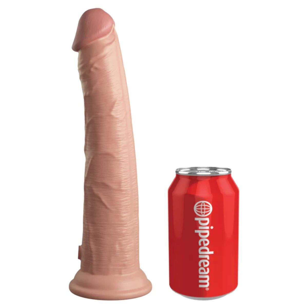 Pipedream King Cock Elite 10 Inch Realistic Dual Density Suction Silicone Dildo