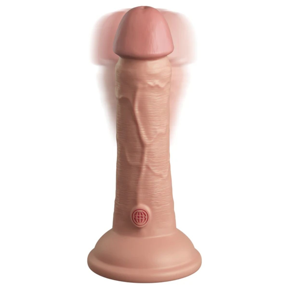 Pipedream King Cock Elite Vibrating 6 Inch Realistic Dual Density Silicone Dildo