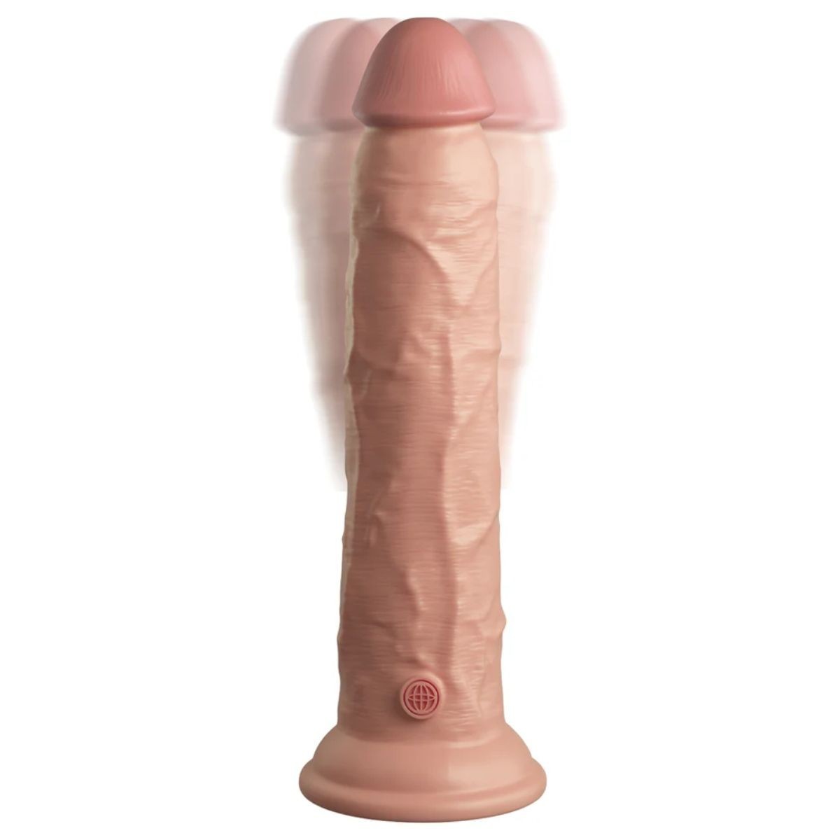 Pipedream King Cock Elite Vibrating 9 Inch Realistic Dual Density Silicone Dildo