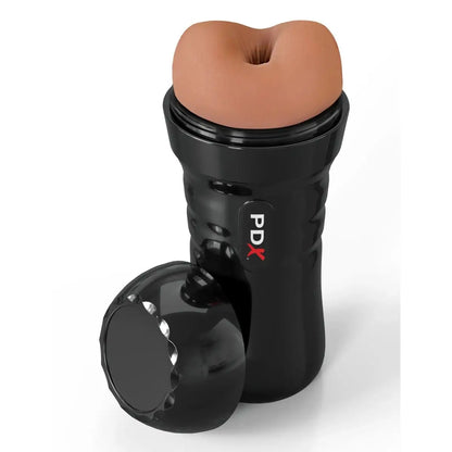 Pipedream PDX Extreme Wet Bussies Super Bangin’ Butthole Male Masturbator Stroker Brown
