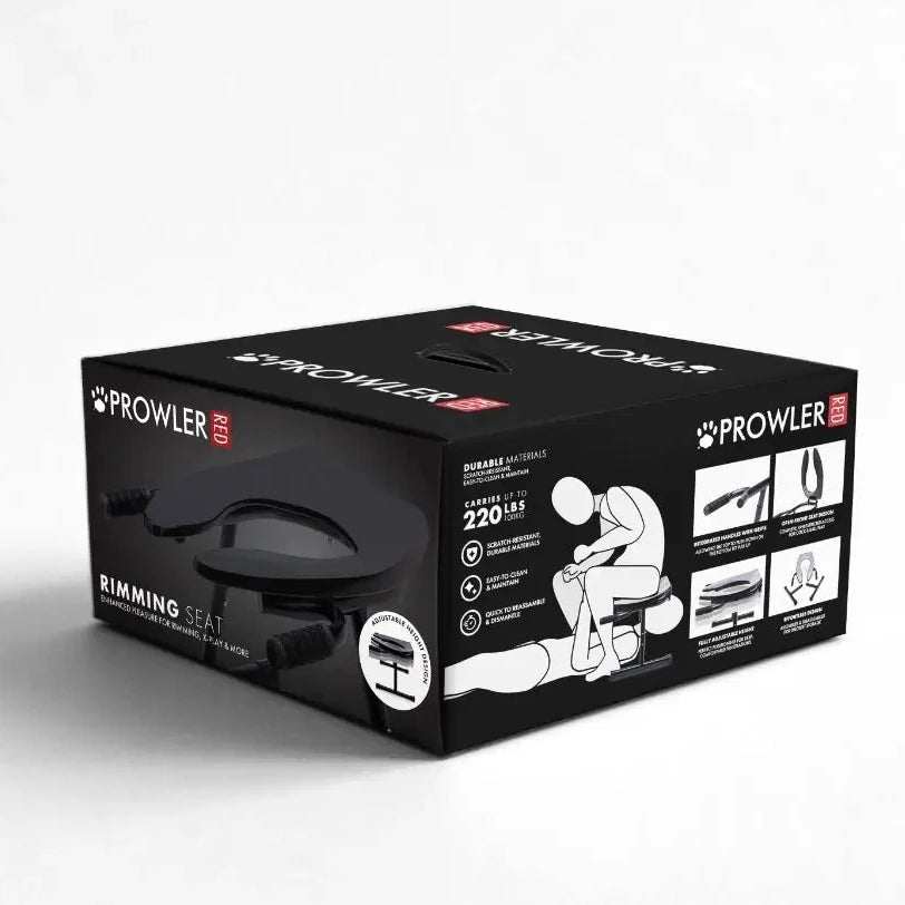 Prowler RED rimming seat packaging on a white background