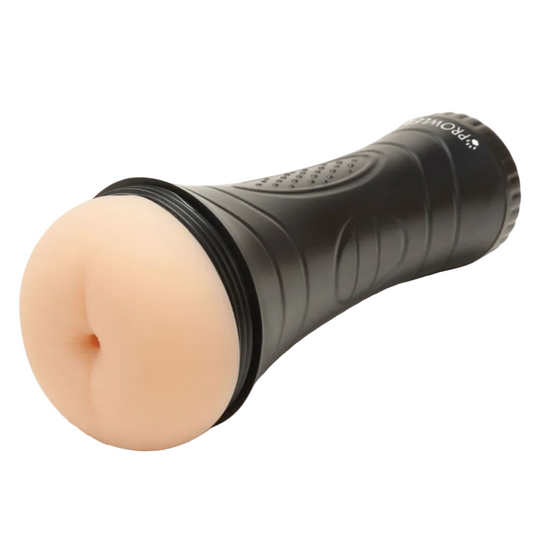 Ass masturbator on a white background