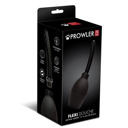 Black packaging of a FLEXI DOUCHE with Prowler branding on a white background