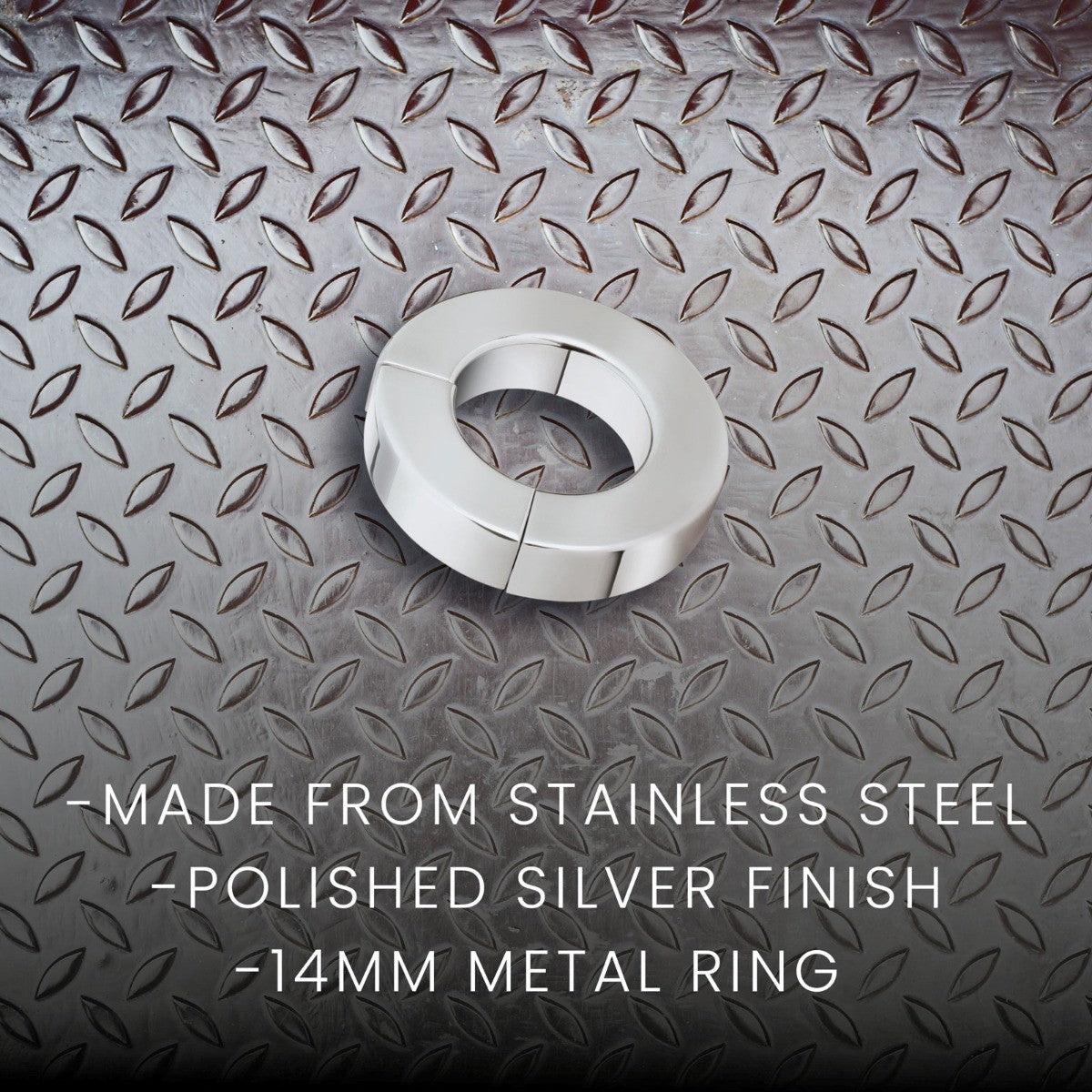 Prowler RED Magnetic Ball Stretcher 14mm Stainless Steel BDSM Bondage Fetish CBT