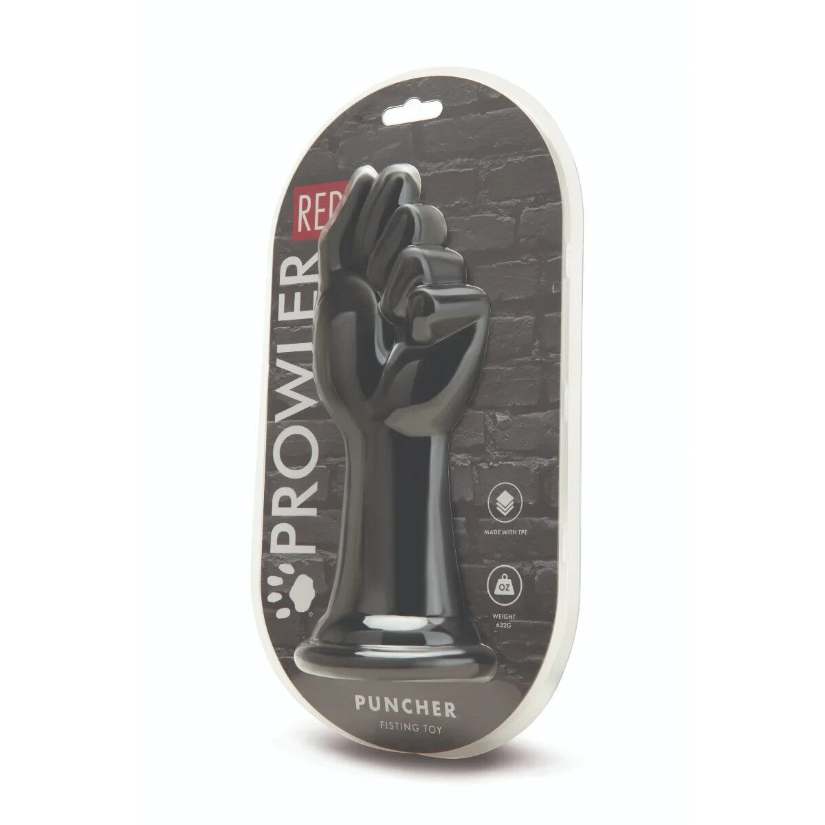 Sex toy packaging labeled 'Puncher' by ProWiler on a white background