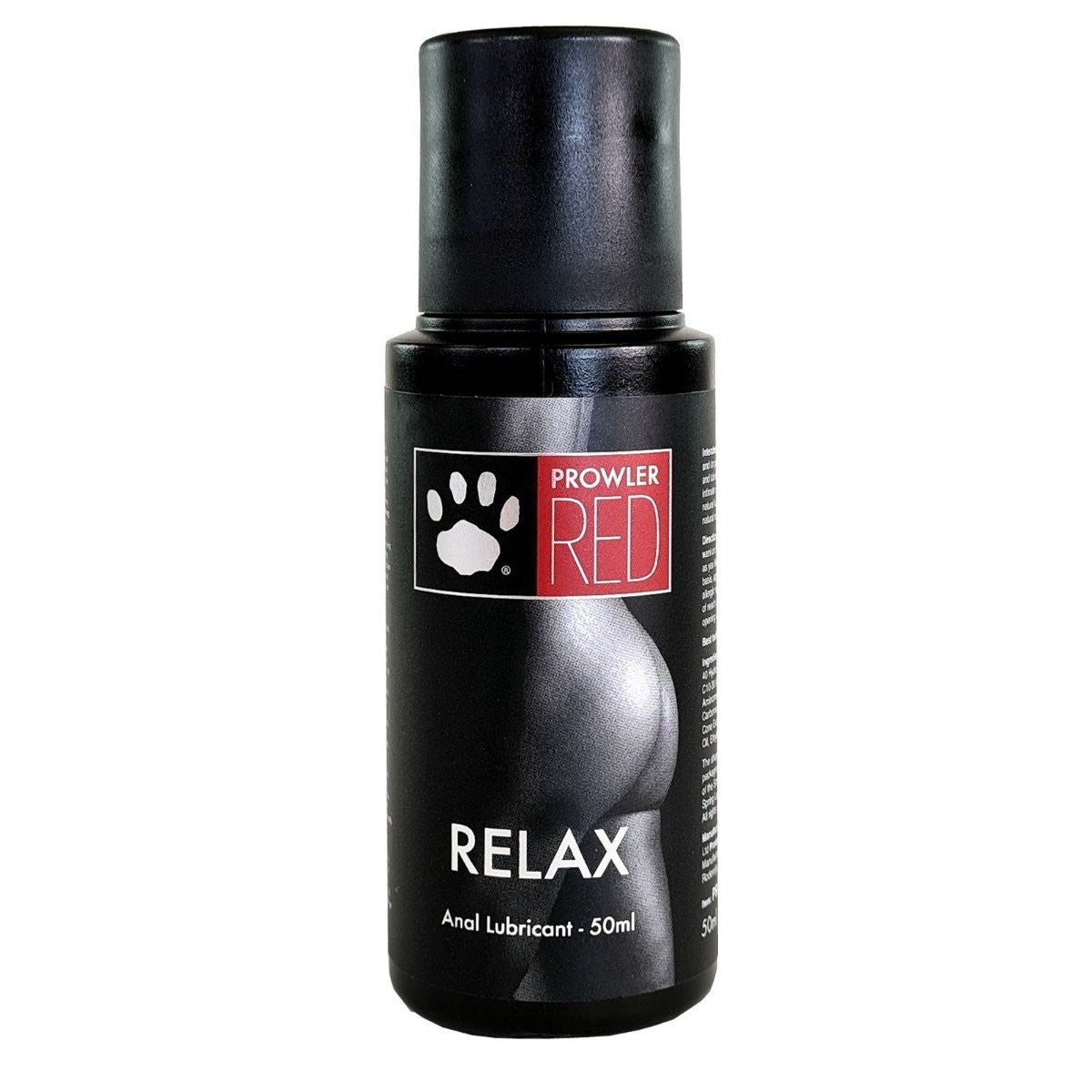 Prowler Red Anal Lubricant bottle on a white background