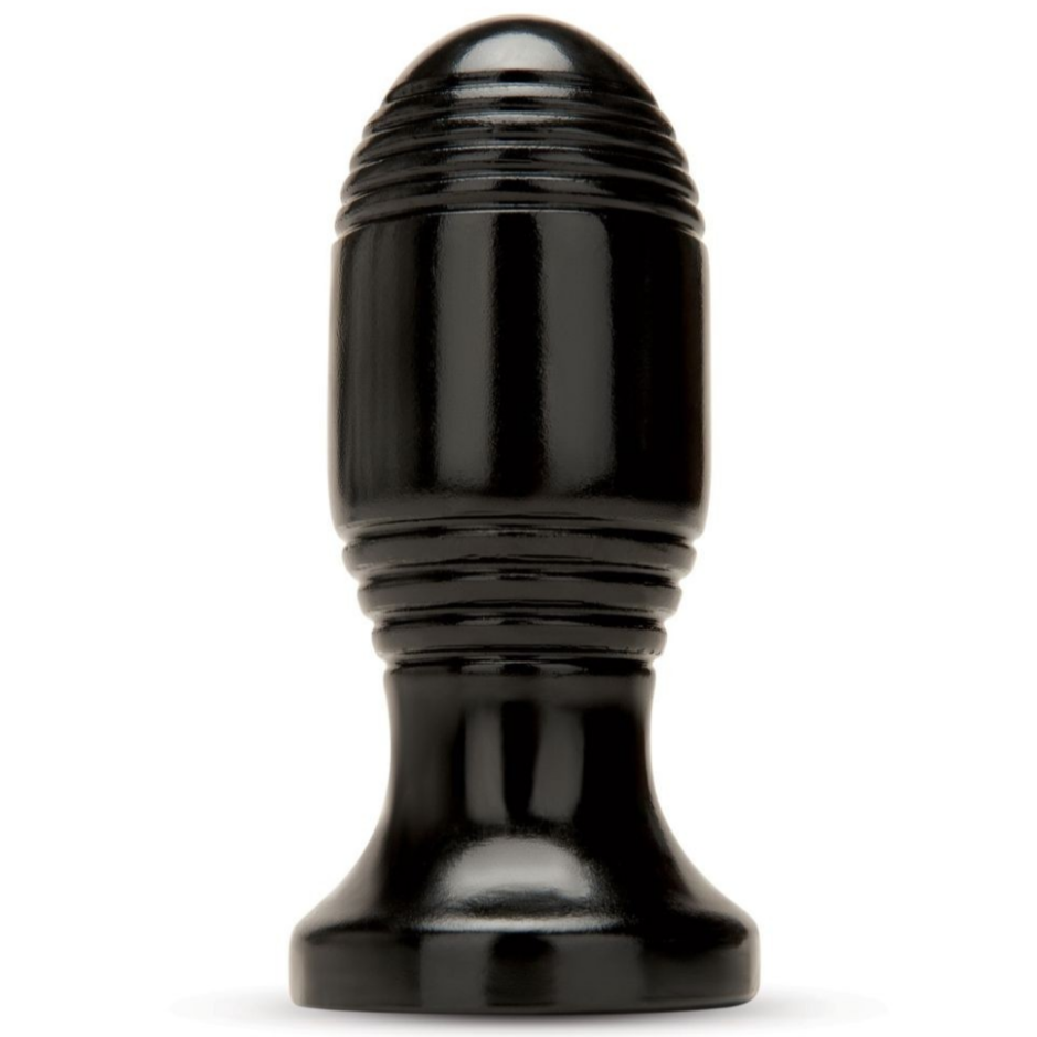 Prowler RED Ribbed 4.5 Inch Anal Butt Plug Dildo Probe Prostate BDSM Bondage PVC