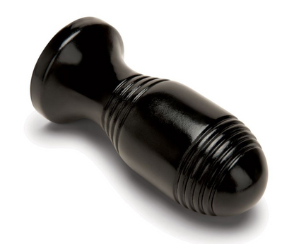 Prowler RED Ribbed 4.5 Inch Anal Butt Plug Dildo Probe Prostate BDSM Bondage PVC