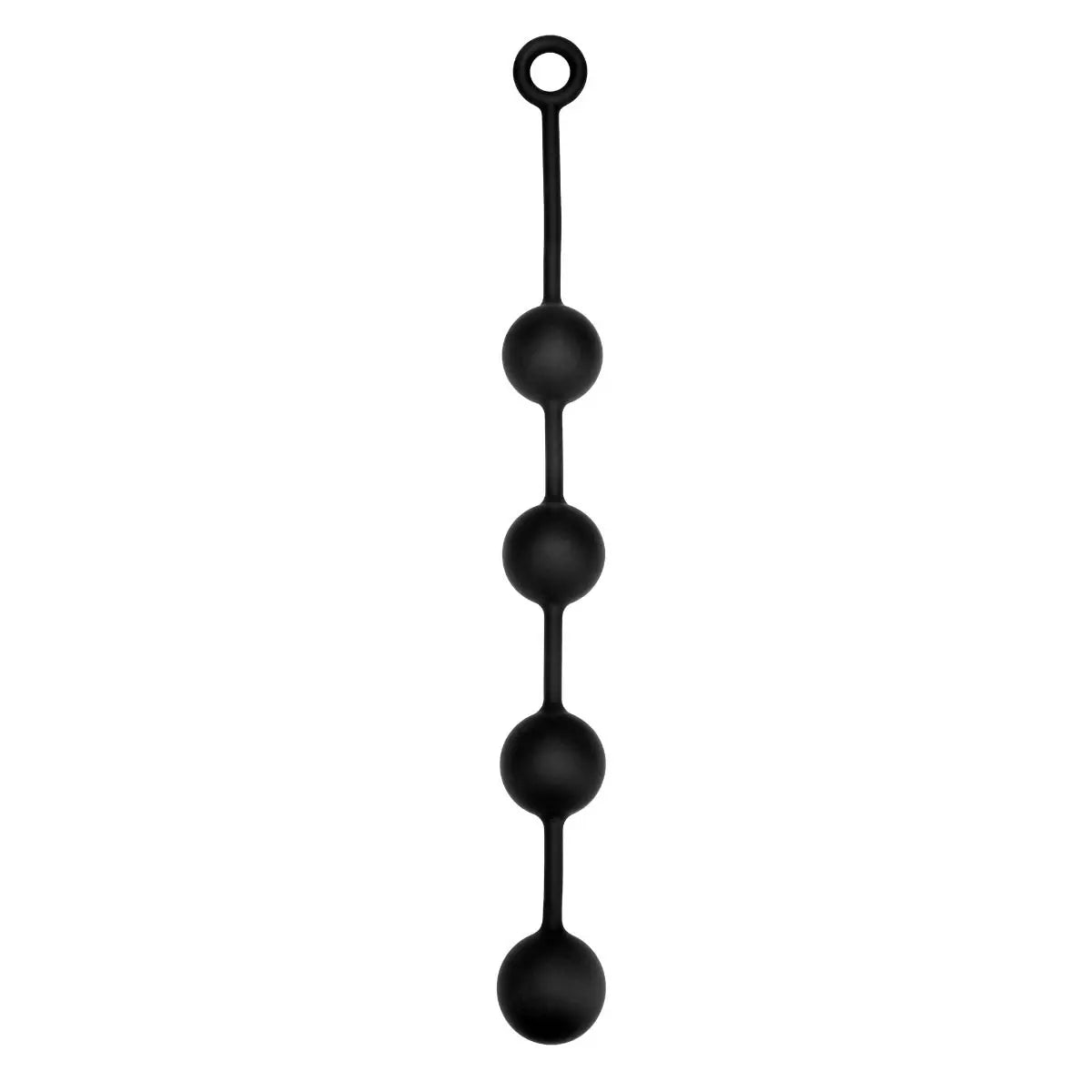 Prowler RED Silicone Anal Beads Large Black 19.75 Inch