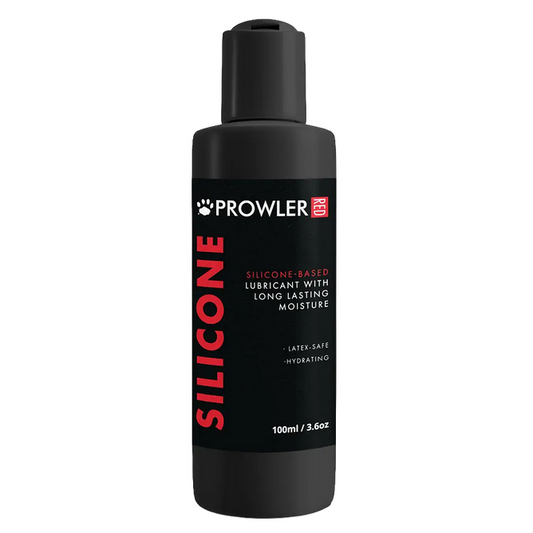Prowler RED Silicone Lube Latex Condom Safe Lubricant Moisturising Slick 100ml