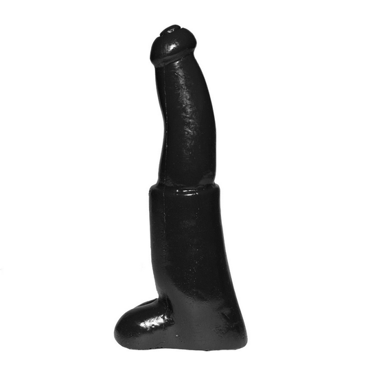 Prowler RED The Beast Black 10 Inch Dildo Kinky Fantasy Roleplay Monster Cock on a white background
